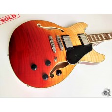 Ibanez AS73 Flame Maple '2020 Autumn Fade